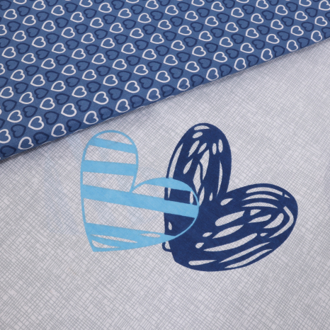 Ткань для постельного белья Бязь "Gold" Lux GL1810 (A+B) - (50м+50м)