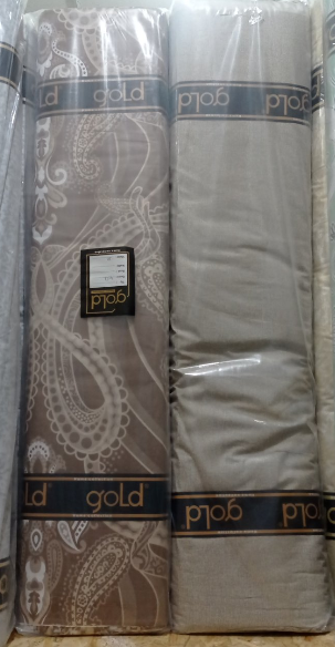 Ткань для постельного белья Бязь "Gold" Lux GL50933 (A+B) - (50м+50м)