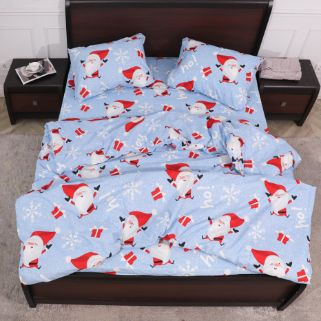 Двоспальний набір постільної білизни 180*220 із Бязі "Gold" №151019 Черешенька™