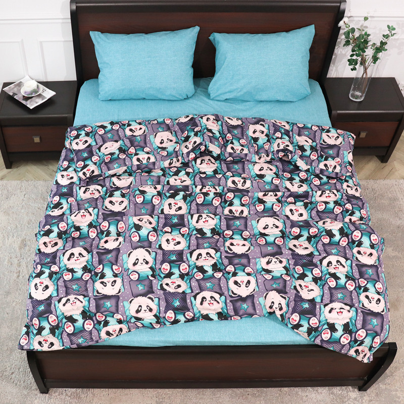 Двоспальний набір постільної білизни 180*220 із Бязі "Gold" №165195AB Черешенка™