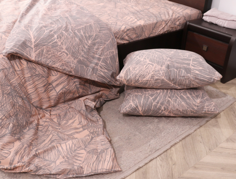 Полуторный набор постельного белья 150*220 из Бязи "Gold" №151200АВ Черешенка™