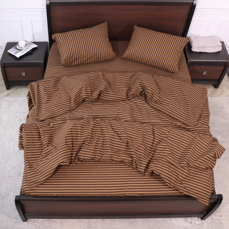 Євро-максі набір однотонної постільної білизни 200*220 із Бязі "Gold" №1509051 Черешенка™