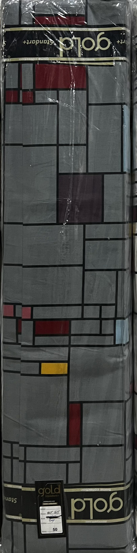 Тканина для постільної білизни Бязь "Gold" Lux GL3359grey