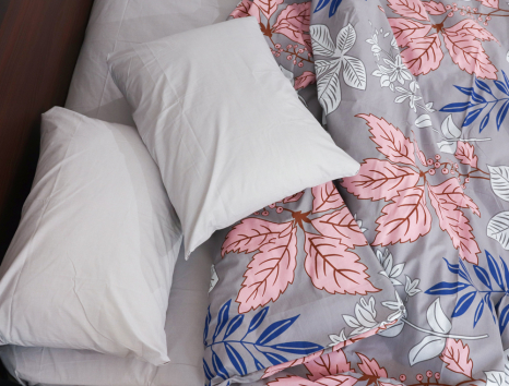 Семейный набор хлопкового постельного белья из Бязи "Gold" №151546AB  Черешенка™