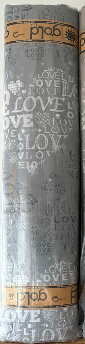 Тканина для постільної білизни Бязь "Gold" Lux GL11930grey