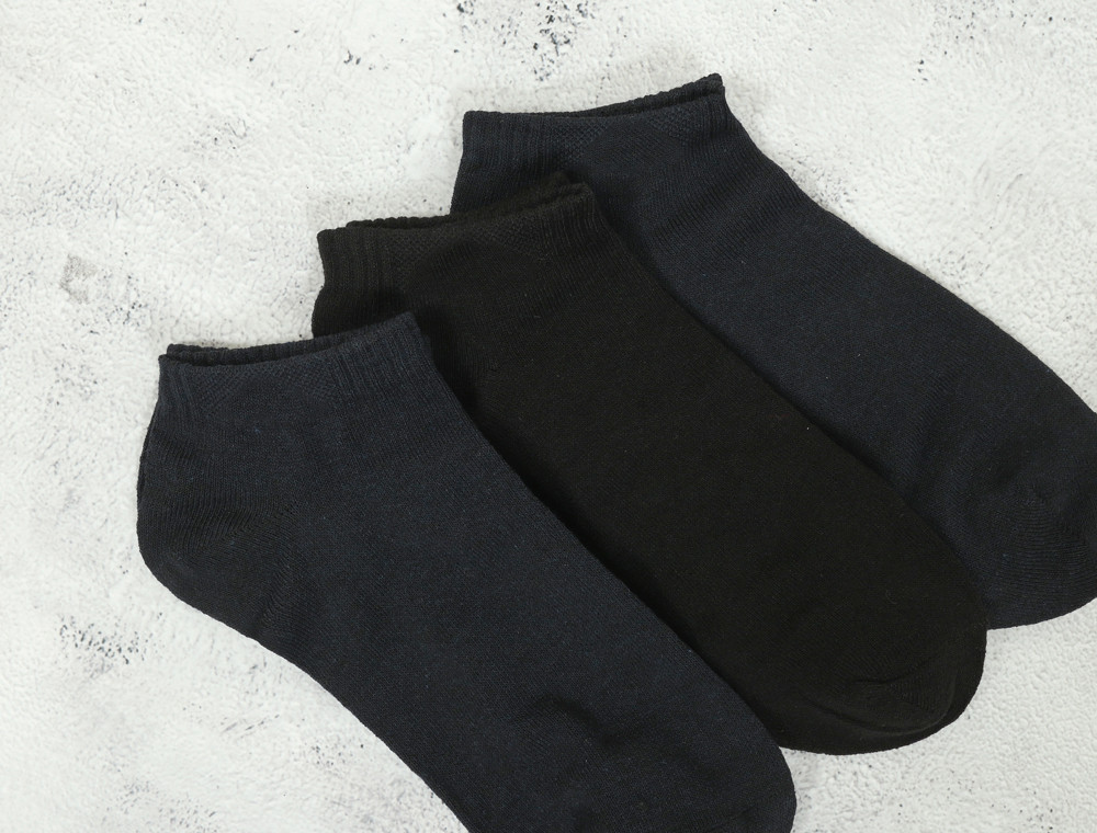 Чоловічі шкарпетки Житомир Luxe Бамбук короткі (41-47) №ZLB5008