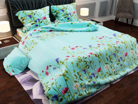 Тканина для постільної білизни Бязь "Gold" Lux GL912