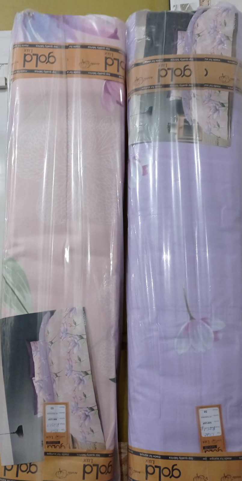 Ткань для постельного белья Бязь "Gold" Lux GL50974 (A+B) - (50м+50м)