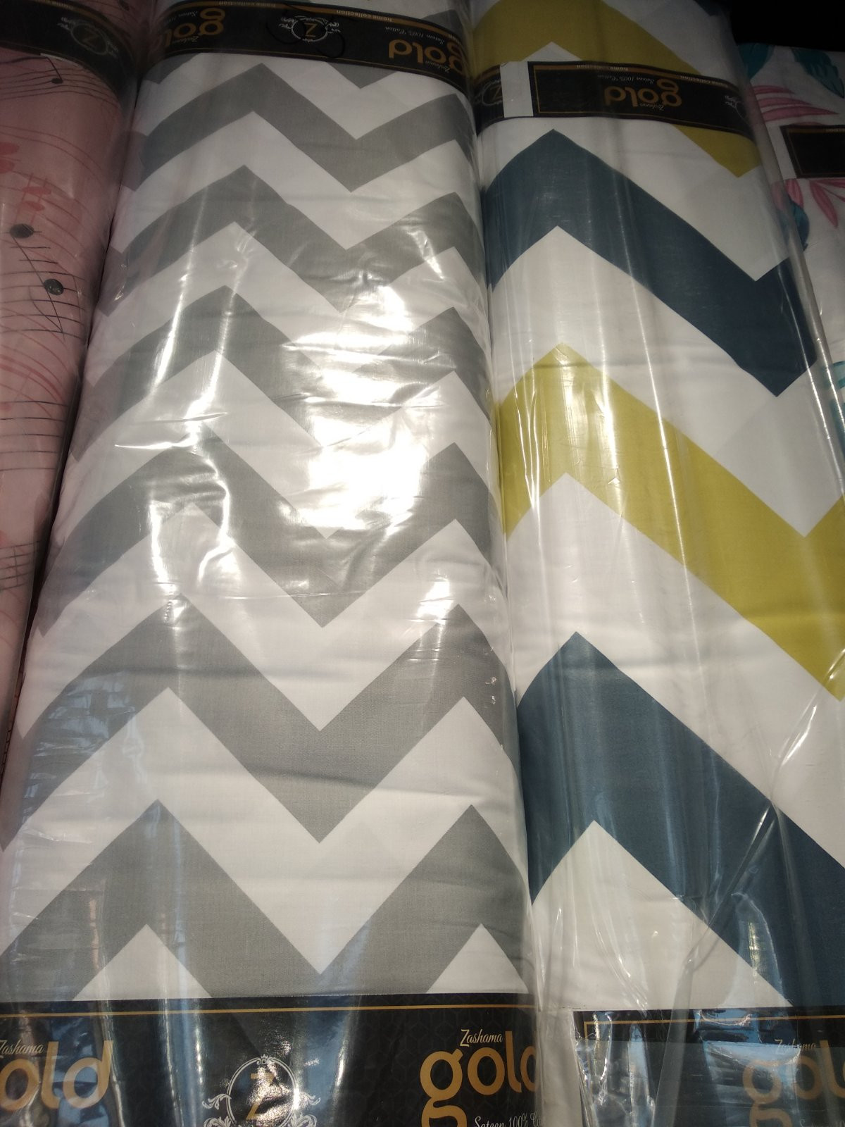 Тканина для постільної білизни Сатин S1300 (A+B) - (50м+50м)