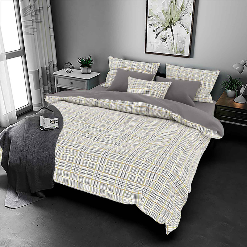 Ткань для постельного белья Бязь "Gold" Lux GL8054 (A+B) - (50м+50м)