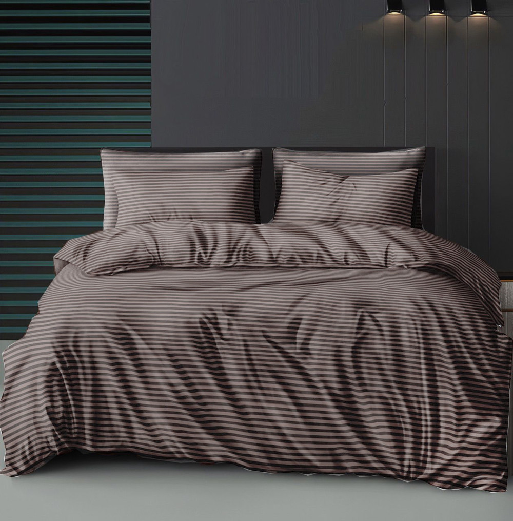 Ткань для постельного белья Бязь "Gold" Lux однотонная GLS11028brown (50м)