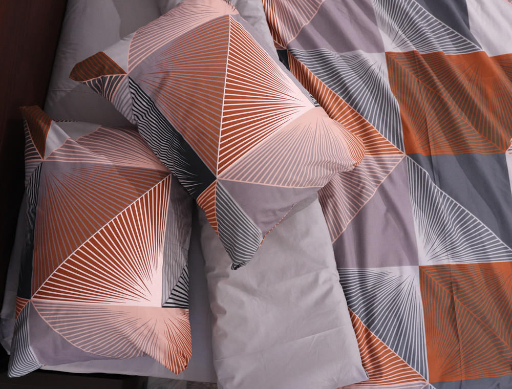 Сімейний набір постільної білизни із Бязі "Gold" №152606АВ Черешенька™