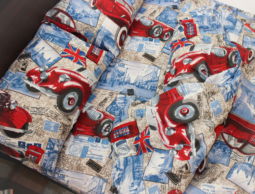 Дитячий комплект з Бязі "Gold" №16524 Черешенка™