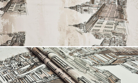 Тканина для постільної білизни Бязь "Gold" Lux GL4489