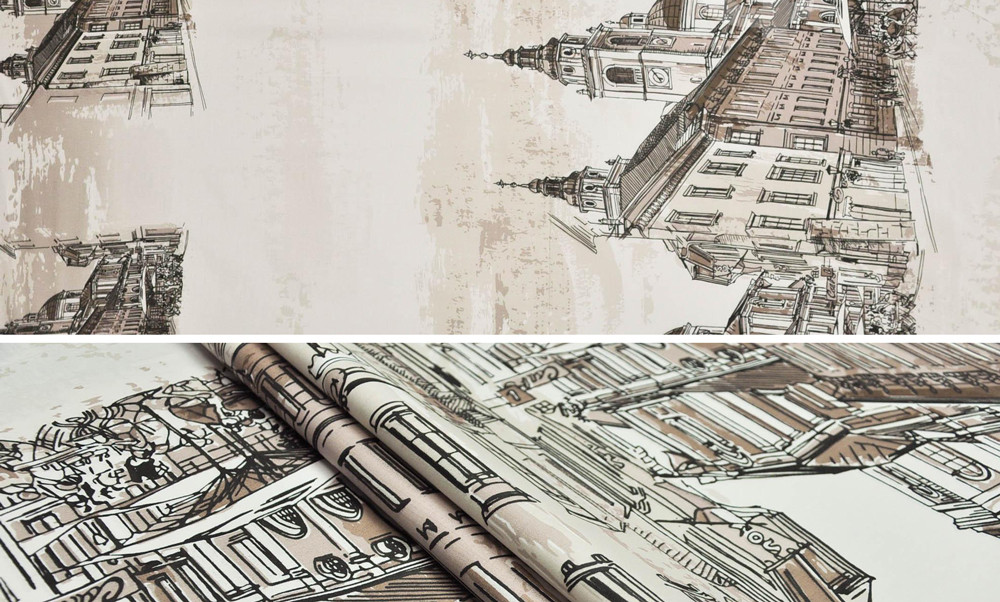 Тканина для постільної білизни Бязь "Gold" Lux GL4489