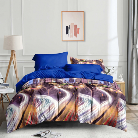 Ткань для постельного белья Сатин S-1839 (50м)