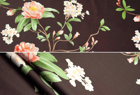 Ткань для постельного белья Сатин S-212A (60м)