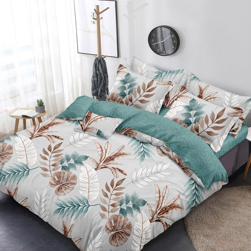 Полуторний набір постільної білизни 150*220 із Бязі "Gold" №514979AB Черешенка™