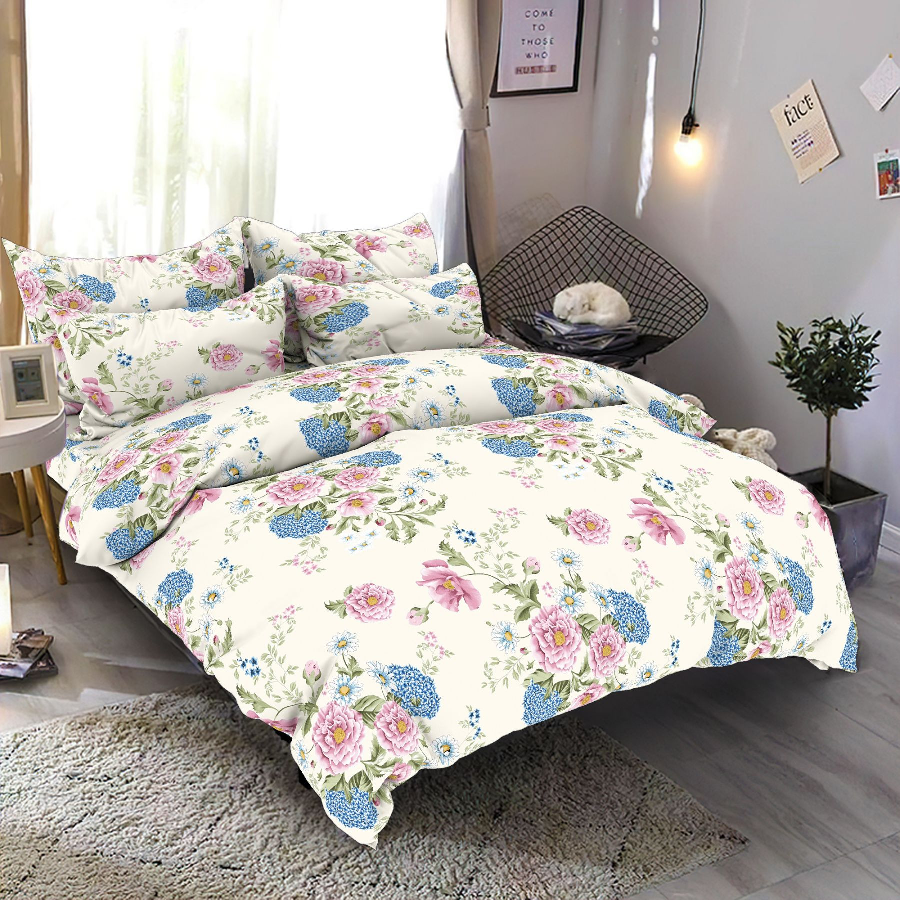 Ткань для постельного белья Бязь "Gold" Lux GL7885