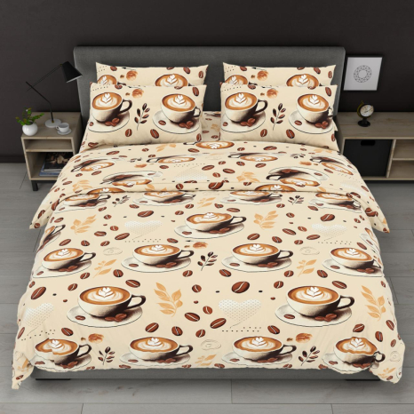 Ткань для постельного белья Бязь "Gold" Lux GL8368