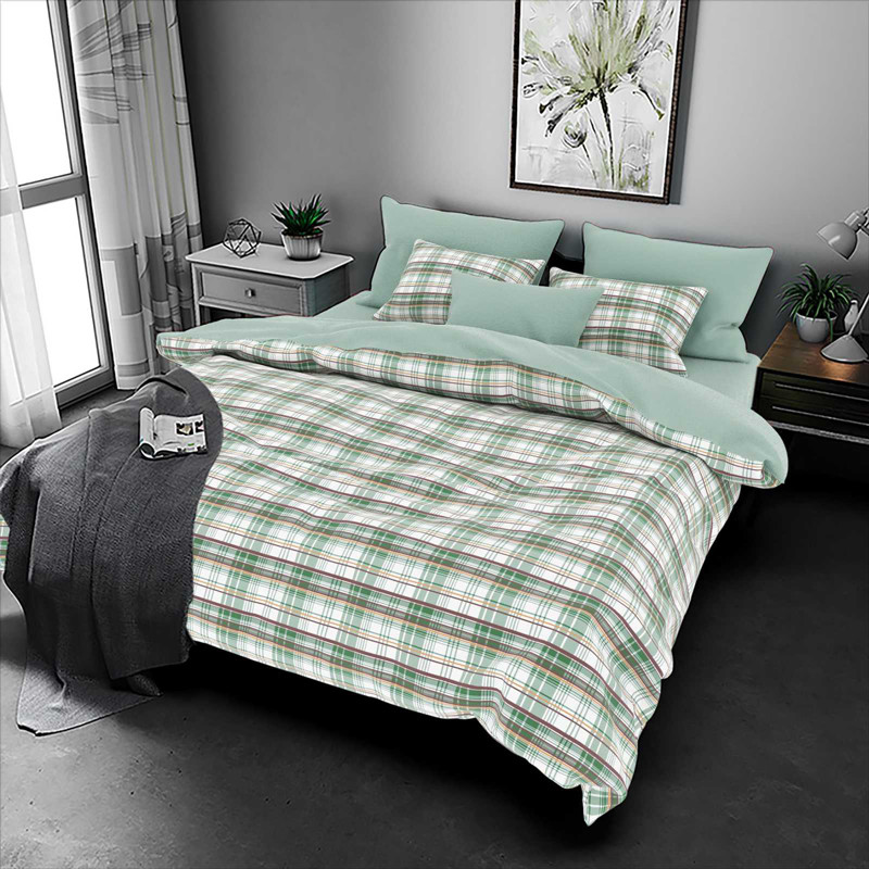 Ткань для постельного белья Бязь "Gold" Lux GL8071 (A+B) - (50м+50м)