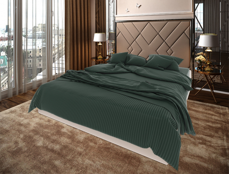 Ткань для постельного белья Страйп-сатин ST19-5917 (50м)