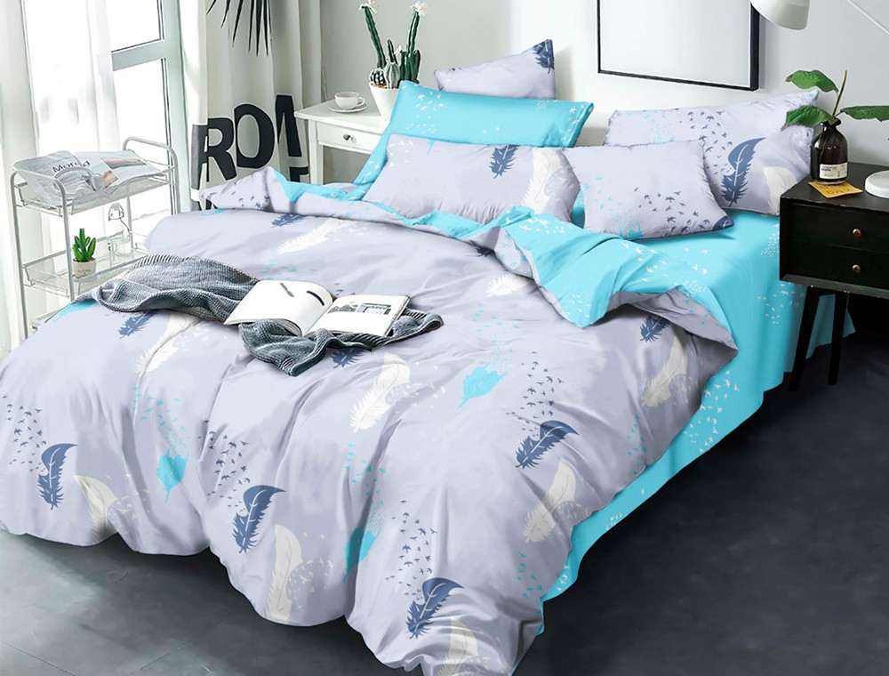 Семейный набор хлопкового постельного белья из Бязи "Gold" №157421AB Черешенка™