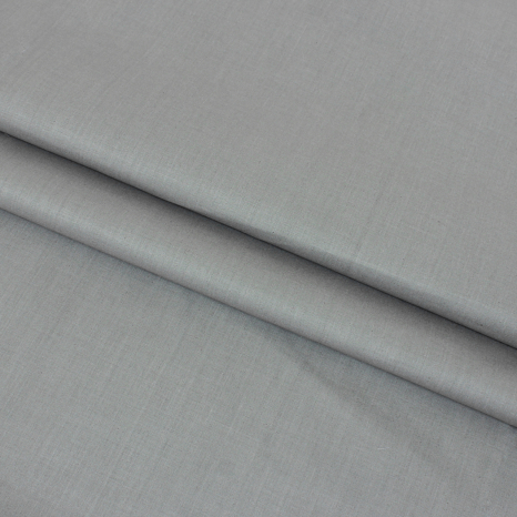 Тканина для постільної білизни Бязь "Gold" Lux однотонна GLgrayG (50м)