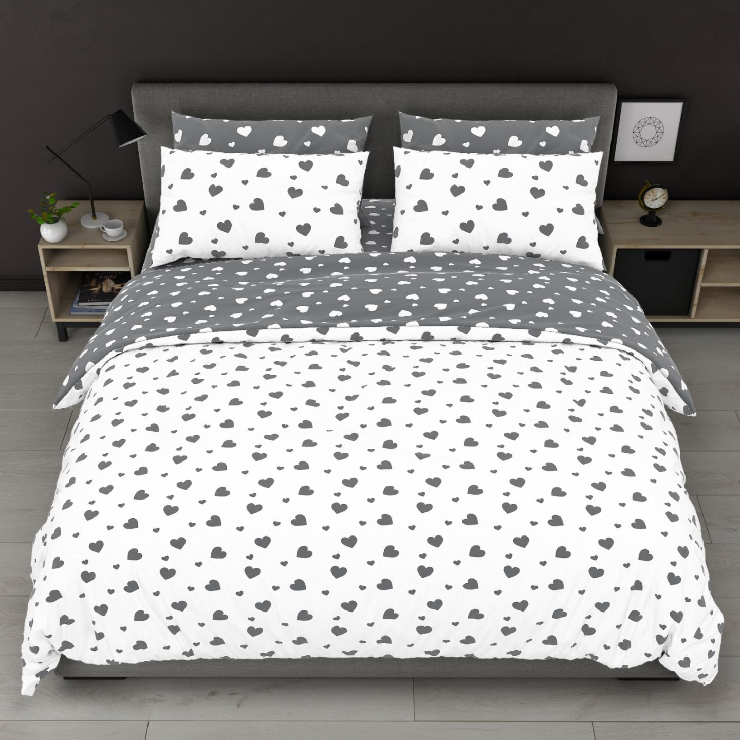 Тканина для постільної білизни Бязь "Gold" Lux GL8316 (A+B) - (50м+50м)