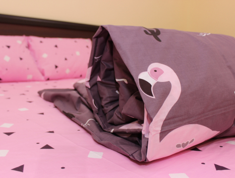 Двоспальний набір постільної білизни 180*220 із Бязі "Gold" №157533AB Черешенка™