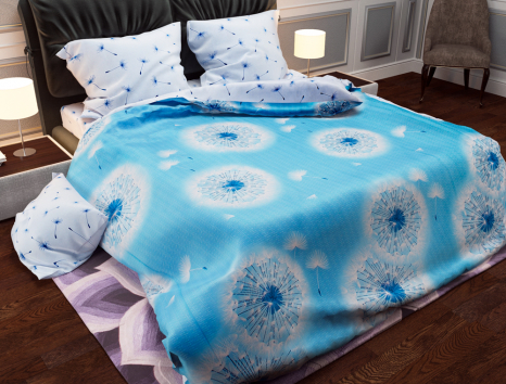 Тканина для постільної білизни Бязь "Gold" Lux GL4051A