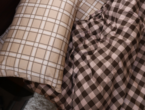 Сімейний набір постільної білизни із Сатину №060AB Черешенка™