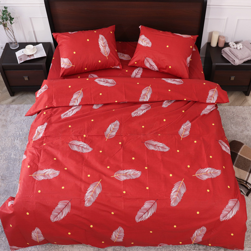 Двоспальний набір постільної білизни 180*220 із Бязі "Gold" №153660 Черешенка™