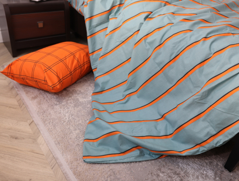 Євро-максі набір постільної білизни 200*220 із Бязі "Gold" №151721AB Черешенка™