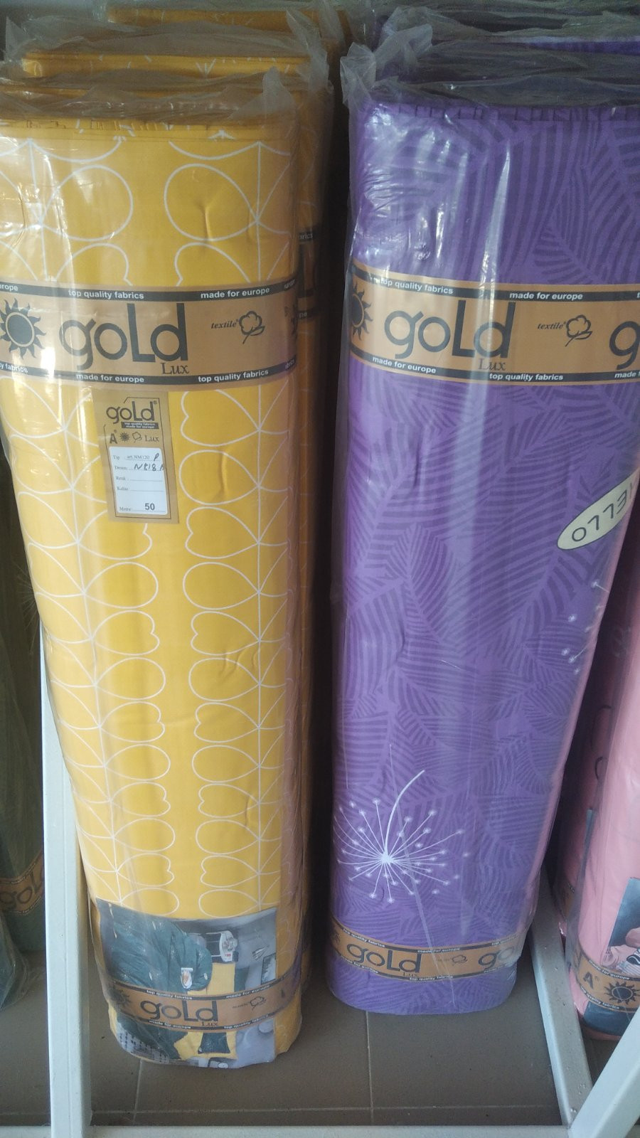 Ткань для постельного белья Бязь "Gold" Lux GL1768 (A+B) - (50м+50м)