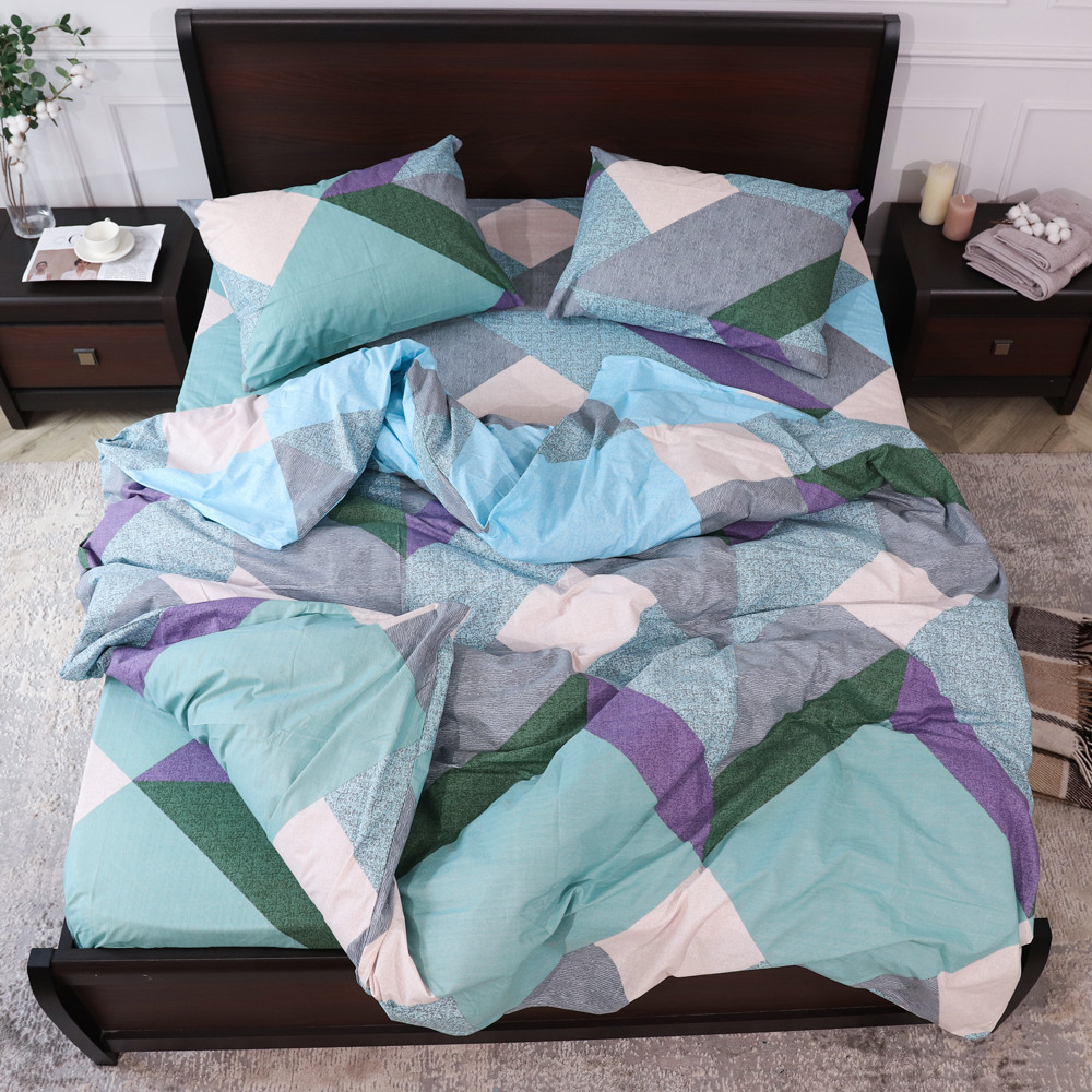 Семейный набор хлопкового постельного белья из Бязи "Gold" №153563 Черешенка™