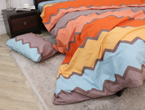 Євро-максі набір постільної білизни 200*220 із Бязі "Gold" №155023 Черешенка™