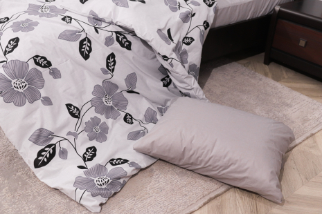 Полуторный набор постельного белья 150*220 из Бязи "Gold" №151577АВ Черешенка™