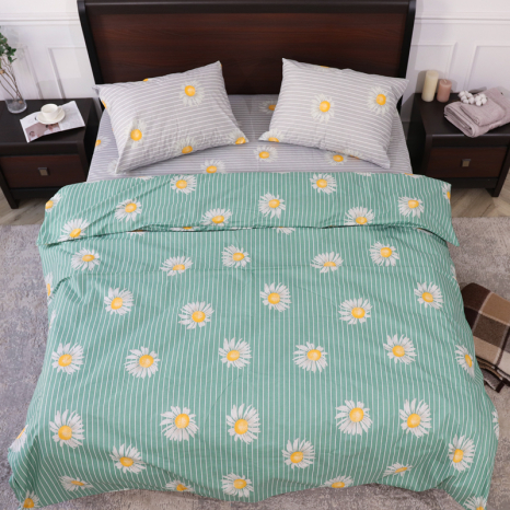 Ткань для постельного белья Бязь "Gold" Lux GL3553grey