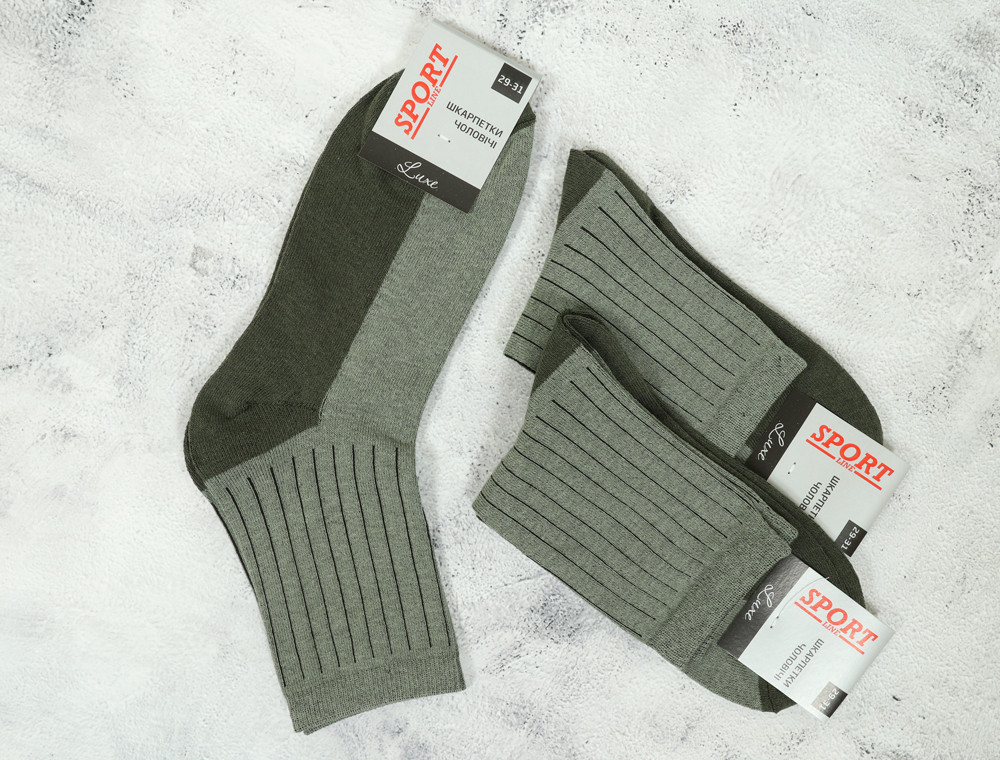 Чоловічі шкарпетки Luxe Sport Line (29-31) №SL4014