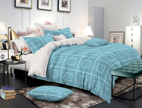 Ткань для постельного белья Сатин S61-1 (A+B) - (60м+60м)