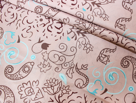 Ткань для постельного белья Бязь "Gold" Lux GL847