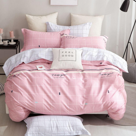 Семейный набор хлопкового постельного белья из Бязи "Gold" №157625AB Черешенка™