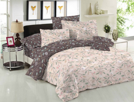 Ткань для постельного белья Бязь "Gold" Lux GL1744 (A+B) - (50м+50м)