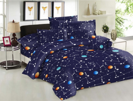 Ткань для постельного белья Бязь "Gold" Lux GL3766