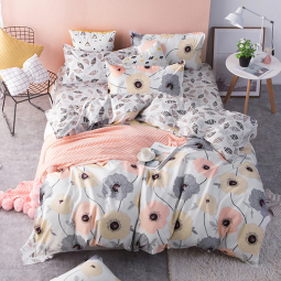 Полуторний набір постільної білизни 150*220 із Бязі "Gold" №151265AB Черешенка™