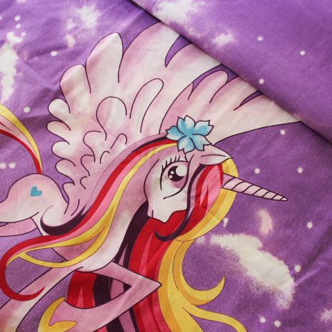 Ткань для постельного белья Бязь "Gold" Lux детская "Мой маленький пони" GLB4302