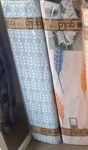 Ткань для постельного белья Бязь "Gold" Lux GL1975cream (A+B) - (50м+50м)