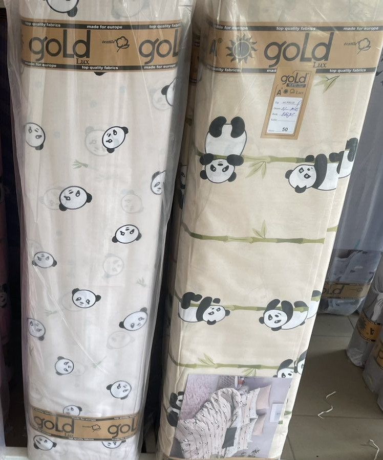 Ткань для постельного белья Бязь "Gold" Lux GLB334 (A+B) - (50м+50м)