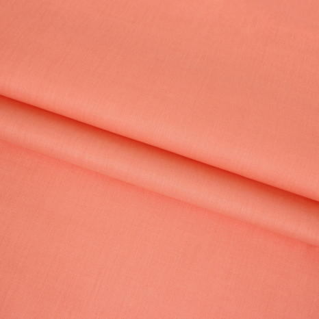 Тканина для постільної білизни Бязь "Gold" Lux однотонна GLpeachG (50м)